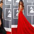 Rihanna e JLo chamam atenção no tapete vermelho do Grammy