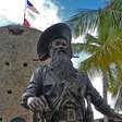 Castelo em St Thomas homenageia Barba Negra e Jack Sparrow