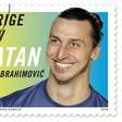 Homenageado com selo na Suécia, Ibrahimovic brinca: "é raro serem bonitos"