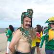 Temido por brasileiros, mexicanos curtem fan fest no Rio