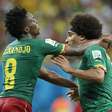 Jogadores de Camarões se desentendem em jogo contra Croácia