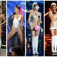Miley Cyrus deixa bumbum à mostra no VMA; veja looks