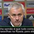 Liga Europa: "Tudo correu às mil maravilhas na Rússia" - Mourinho
