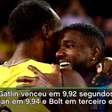 Ouro e vaias: Gatlin vence no Mundial
