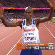 Farah fica em segundo nos 5000m do Mundial de Londres