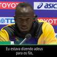Bolt: "Quase chorei dizendo adeus"