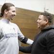 Ronaldo Fenômeno visita Ibrahimovic no LA Galaxy