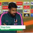 Diego Costa provoca risos em jornalistas: "Griezmann pode ir, mas eu fico"