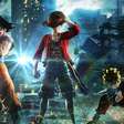 Naruto, Luffy e Goku viram estatuetas reais em Jump Force