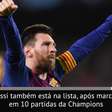 FUTEBOL: Lista da Uefa: Messi, Cristiano e Van Dijk são finalistas de prêmio de Jogador do Ano