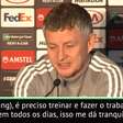 FUTEBOL: Liga Europa: Solskjaer, sobre os resultados ruins: "Não existem atalhos no futebol"