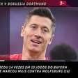 5 Coisas: Lewandowski marcou 14 vezes em 10 jogos contra o Dortmund