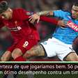 Ancelotti após empate com Liverpool: "Não me surpreendeu"