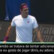 TÊNIS: Australia Open: Federer: "Tudo bem se meu recorde de Grand Slams for batido"