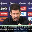 La Liga: Simeone: "Zidane tem moral, capacidade e tranquilidade para comandar o Real"