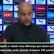 Premier League: Guardiola: "Já estivemos 25 pontos à frente do Liverpool"