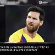 La Liga: 5 fatos! Messi dá 3 assistências em um só jogo pela 3ª vez