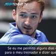 TÊNIS: ATP Rotterdam: Medvedev: "Eu sempre me forço a vencer torneios"