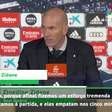La Liga: Zidane sobre empate: "dolorido!"