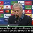 Champions League: Favre sobre o PSG: "Eles venceram o Real Madrid sem Neymar"