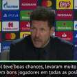 UEFA Champions League: Simeone: "Ganhamos o jogo dentro do ônibus"