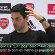 Premier League: Chateado! Arteta fala sobre Aubameyang