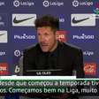 La Liga: Simeone: "Time está encontrando sua identidade"