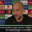 FUTEBOL: UEFA Champions League: Guardiola: "Sterling está pronto para enfrentar o Real Madrid"