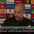UEFA Champions League: Guardiola sobre punição ao City: 'confio que tudo vai correr bem'