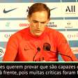 FUTEBOL: UEFA Champions League: Tuchel sobre duelo contra o Dortmund: "Os jogadores querem provar que são capazes"