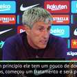 La Liga: Setién confirma lesão de Arthur: "Veremos como evolui"