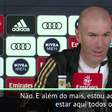 La Liga: Zidane comenta sobre rumores a respeito da seleção francesa e Juventus