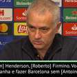 FUTEBOL: UEFA Champions League: Mourinho após eliminação: "Imagine o Liverpool sem Salah, Mané ou Firmino"