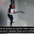 VIRAL: Tênis: Serena se diverte com "desafio da parede" proposto por Federer