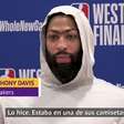 Anthony Davis sobre su dedicatoria a Kobe Bryant: "Un momento muy especial"