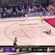 Miami Heat 96-102 LA Lakers (1-3)