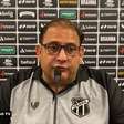 CEARÁ: Guto Ferreira vê equipe 'tomar conta do jogo' desde o primeiro tempo e destaca agressividade ofensiva no segundo tempo: "Viemos a mil em busca do gol"