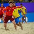 Suíça vence Brasil em estreia no Mundial de Futebol de Areia