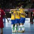 Brasil bate Panamá e fecha fase do Mundial de futsal invicto
