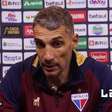 FORTALEZA: Vojvoda evita pensar no jogo de volta contra o Atlético-MG: "Primeiro temos que nos preparar para o jogo do Brasileiro, que é nosso próximo objetivo"