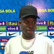 SELEÇÃO: Vinicius Junior comemora minutagem com a camisa do Brasil: "É sempre uma honra estar com a Seleção"