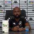 BOTAFOGO: Chay garante forma física e mira clássico contra o Flamengo: "Vou estar à disposição do treinador"