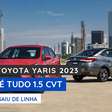 Toyota Yaris chega à linha 2023 com boas modificações