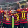 SPORT: Na final! Equipe vence o CRB na semifinal da Copa do Nordeste e jogadores comemoram com a torcida