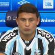 GRÊMIO: Elkeson destaca características de centroavante mas deixa em aberto: "Se o Roger precisar, darei meu melhor pelas pontas também"