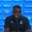 GRÊMIO: Roger avalia partida da equipe contra o Guarani e comemora resultado positivo: "Uma vitória justa e merecida"