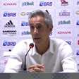 FLAMENGO: Paulo Sousa admite jogo de baixa produção, mas afirma: "O resultado correto seria um empate pelo pouco volume das duas equipes"