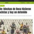 'Repudiável': Diário argentino reage a ato racista de torcedor do Boca em jogo contra o Corinthians