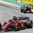Leclerc abandona GP da Espanha após problema técnico em Ferrari