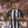 Erison garante vontade de ficar no Botafogo, exalta torcida e elogia Luís Castro: 'Sinistro'